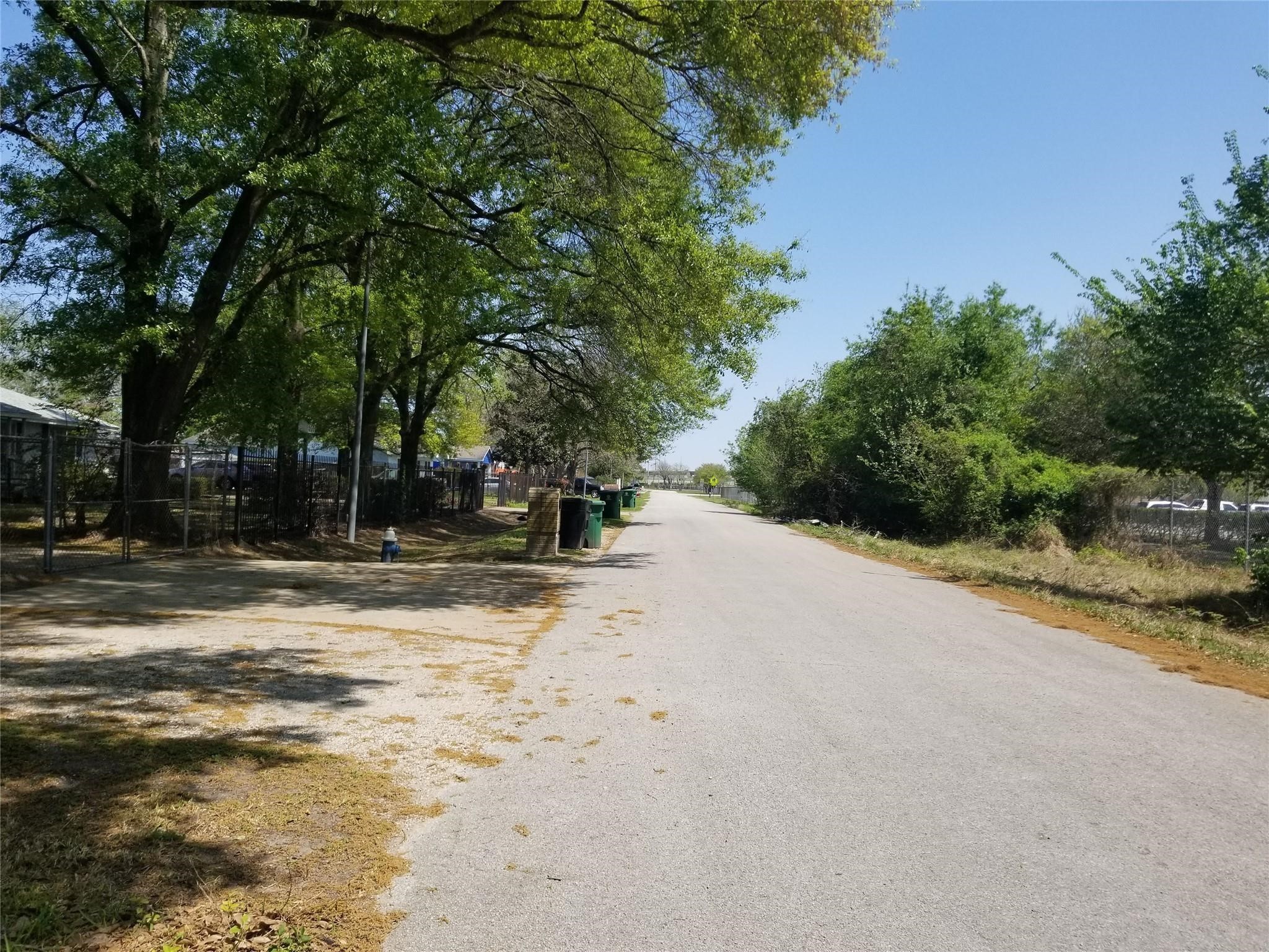 854 Junell Street Houston, TX 77088 - Photo 9 of 10 a view of road with large trees