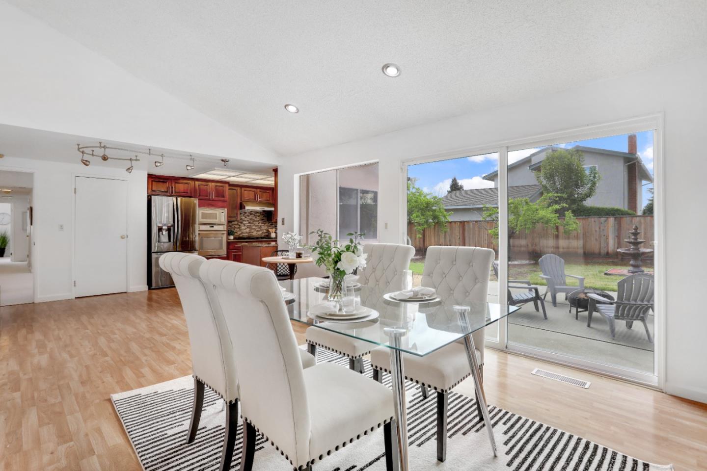 537 Santander Drive San Ramon, CA 94583 - Photo 15 of 28 a view of a dining room with furniture window and outside view