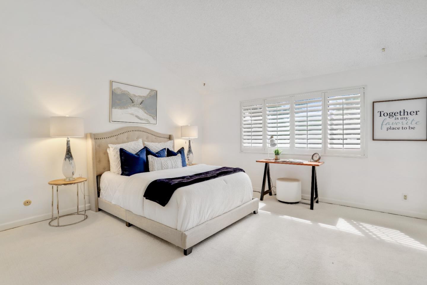 537 Santander Drive San Ramon, CA 94583 - Photo 18 of 28 a bedroom with bed and a night stand