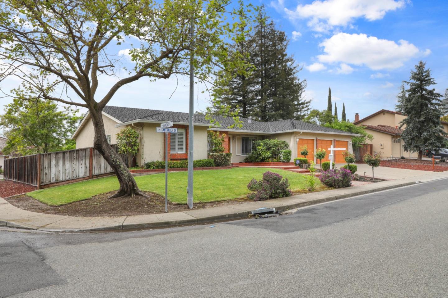 537 Santander Drive San Ramon, CA 94583 - Photo 3 of 28 a view of a house with a yard and large tree