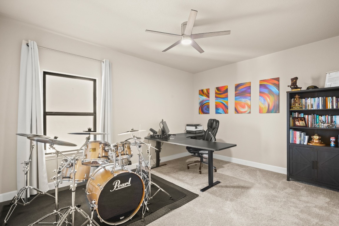 108 Rosetta Loop Liberty Hill, TX 78642 - Photo 25 of 40 a view of a workspace with furniture