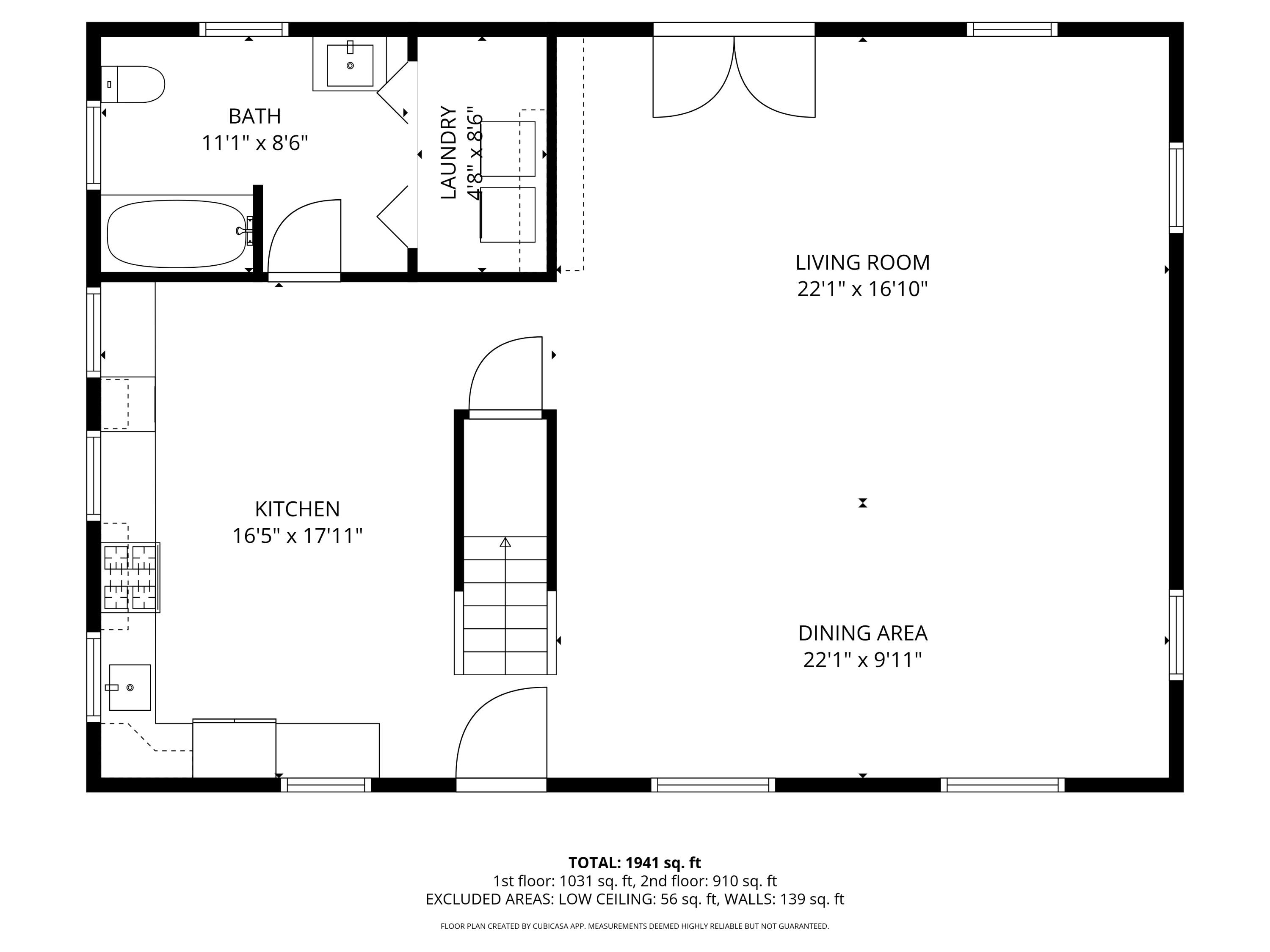2914 U.S. Rte 2 Hermon, ME 04401 - Photo 32 of 33 2D Floor Plan for 2914 Route 2