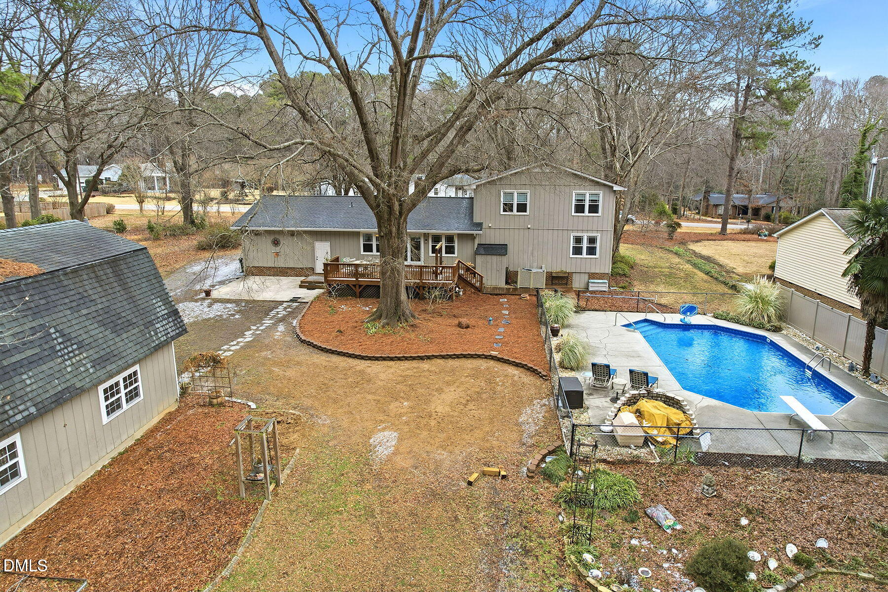 703 Leah Lane Garner, NC 27529 - Photo 23 of 28 Aerial-IILeah