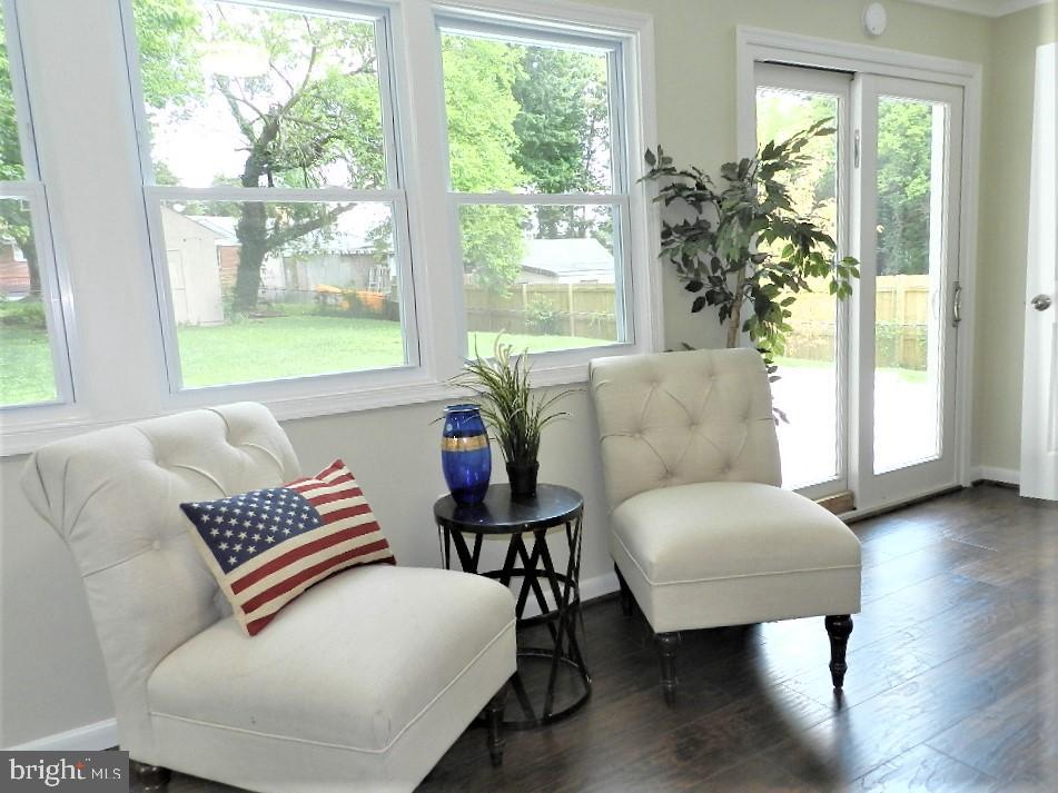 12837 Flack Street Silver Spring, MD 20906 - Photo 17 of 34 Sliders to the fenced rear yard