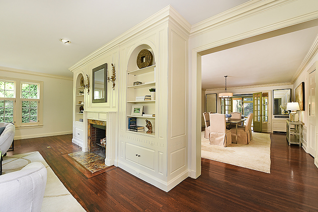 600 Ash Street Winnetka, IL 60093 - Photo 11 of 56 a living room with furniture and a fireplace