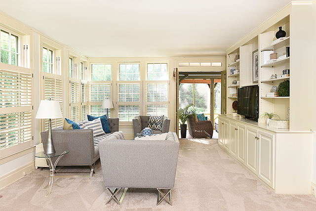 600 Ash Street Winnetka, IL 60093 - Photo 19 of 56 a living room with furniture large windows and flat screen tv