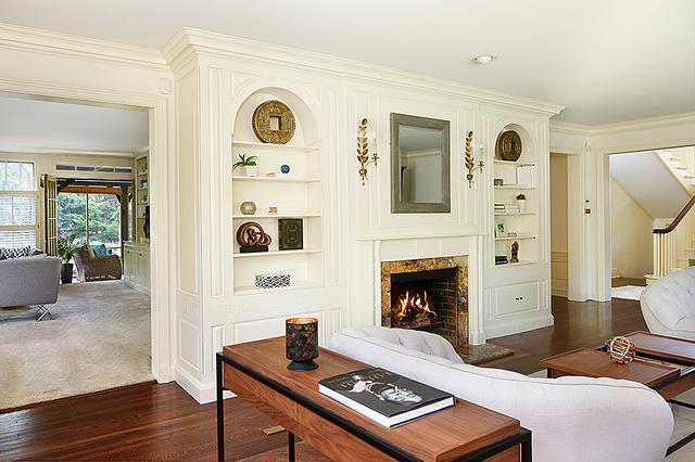600 Ash Street Winnetka, IL 60093 - Photo 10 of 56 a living room with furniture and a fireplace