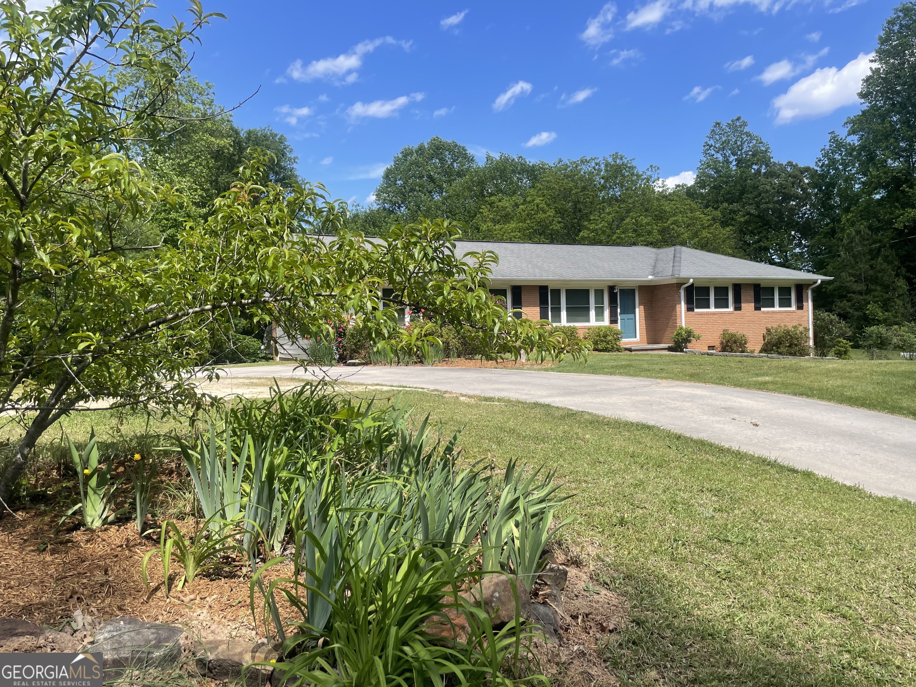 215 Old Mize Road Toccoa, GA 30577 - Photo 8 of 43 a front view of a house with a yard
