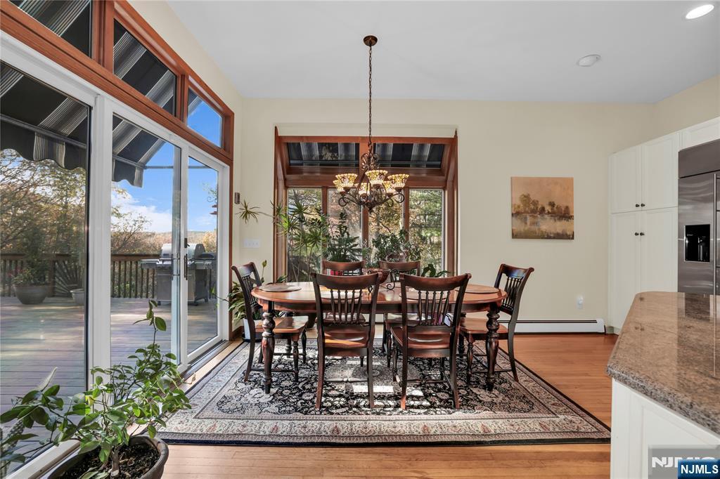 738 Ridge Road Butler, NJ 07405 - Photo 25 of 50 a view of a dining room with furniture window and outside view