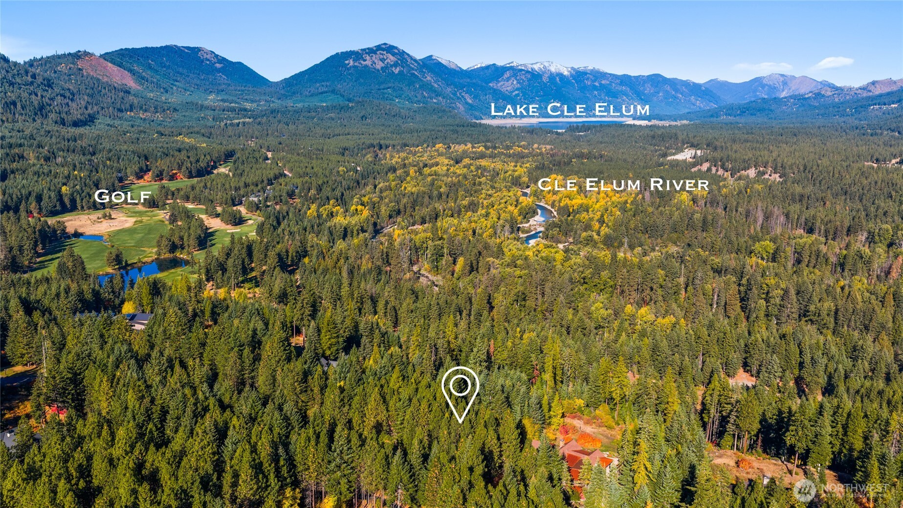 430 Iron Monarch Loop Cle Elum, WA 98922 - Photo 17 of 35 a view of a lake with a mountain