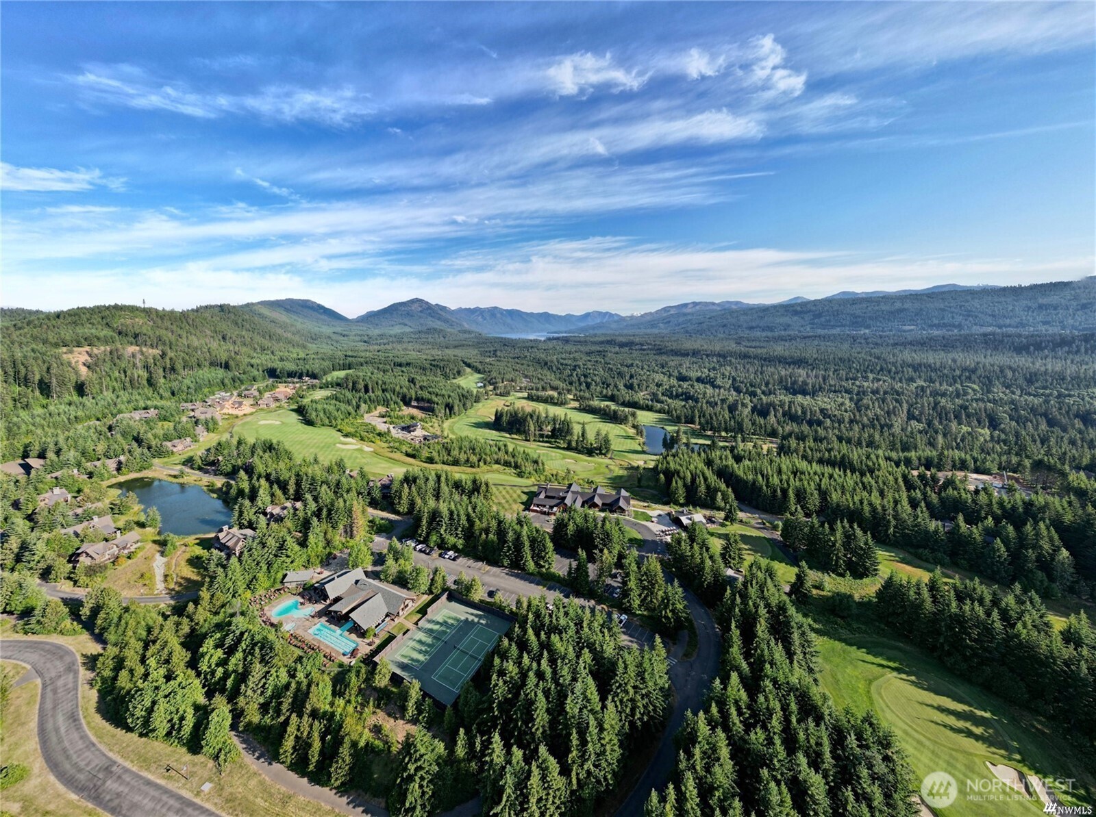 430 Iron Monarch Loop Cle Elum, WA 98922 - Photo 23 of 35 a view of a city with lush green forest