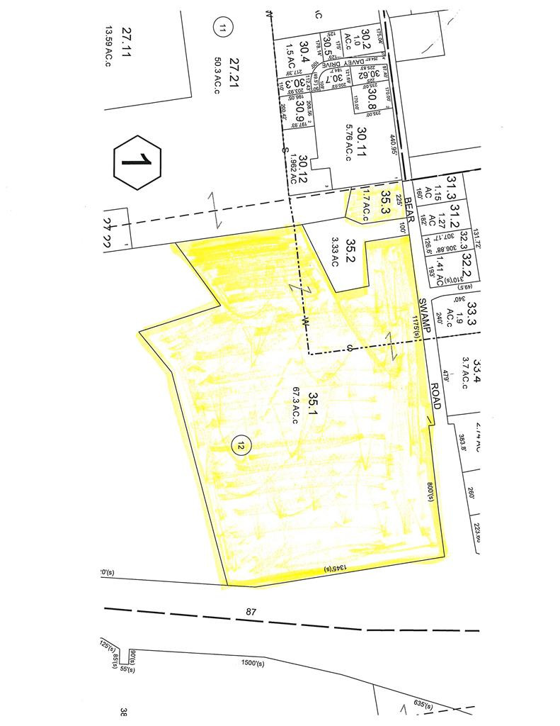 0 Bear Swamp Road Peru, NY 12972 - Photo 19 of 19 Tax Map