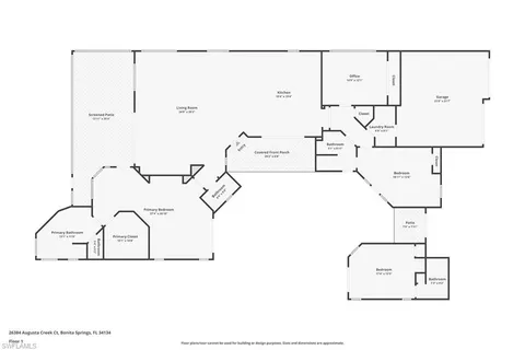 $2,100,000 | 26384 Augusta Creek Court, Bonita Springs, FL 34134