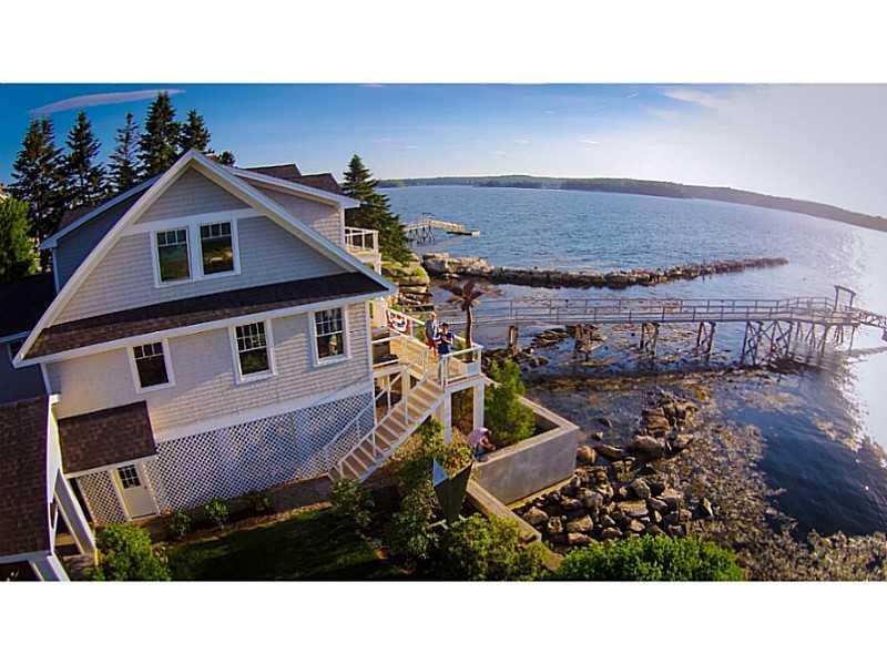23 Breakwater Road Boothbay Harbor, ME 04538 - Photo 8 of 34 Aerial View.