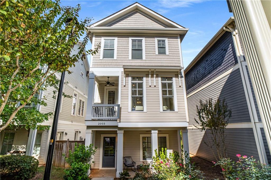 front view of a house