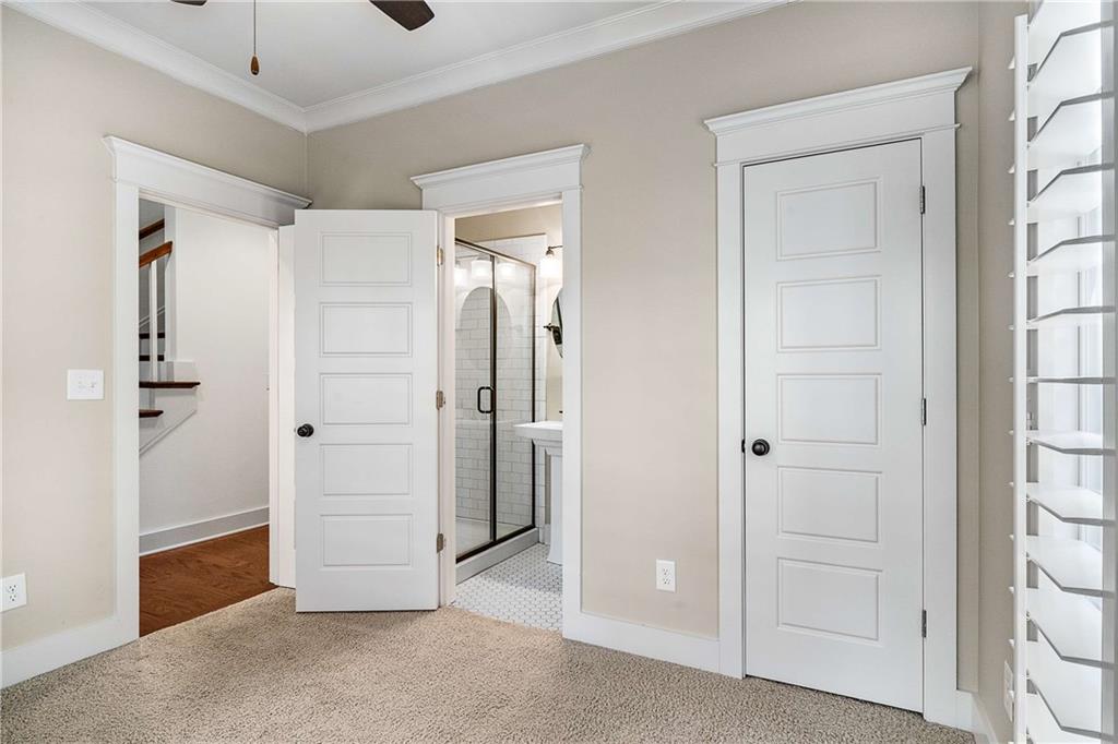 2003 Hibernia Bend Decatur, GA 30030 - Photo 11 of 52 an empty room with windows and closet