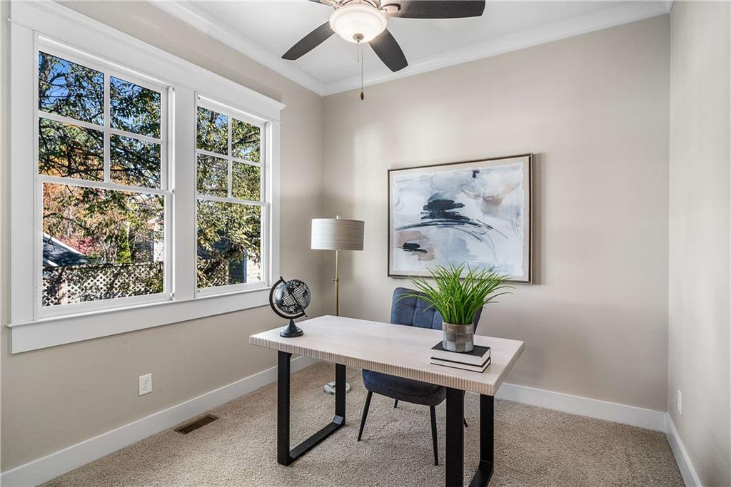 2003 Hibernia Bend Decatur, GA 30030 - Photo 23 of 52 a view of a workspace with furniture