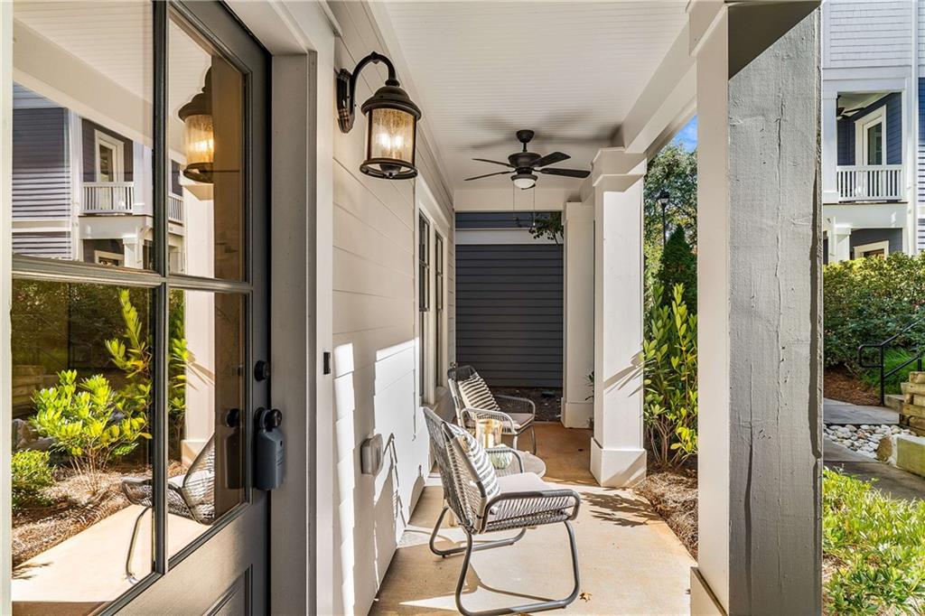 2003 Hibernia Bend Decatur, GA 30030 - Photo 4 of 52 a balcony view with a couple of chairs in front of it