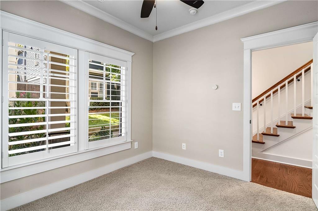 2003 Hibernia Bend Decatur, GA 30030 - Photo 10 of 52 a view of an empty room with stairs