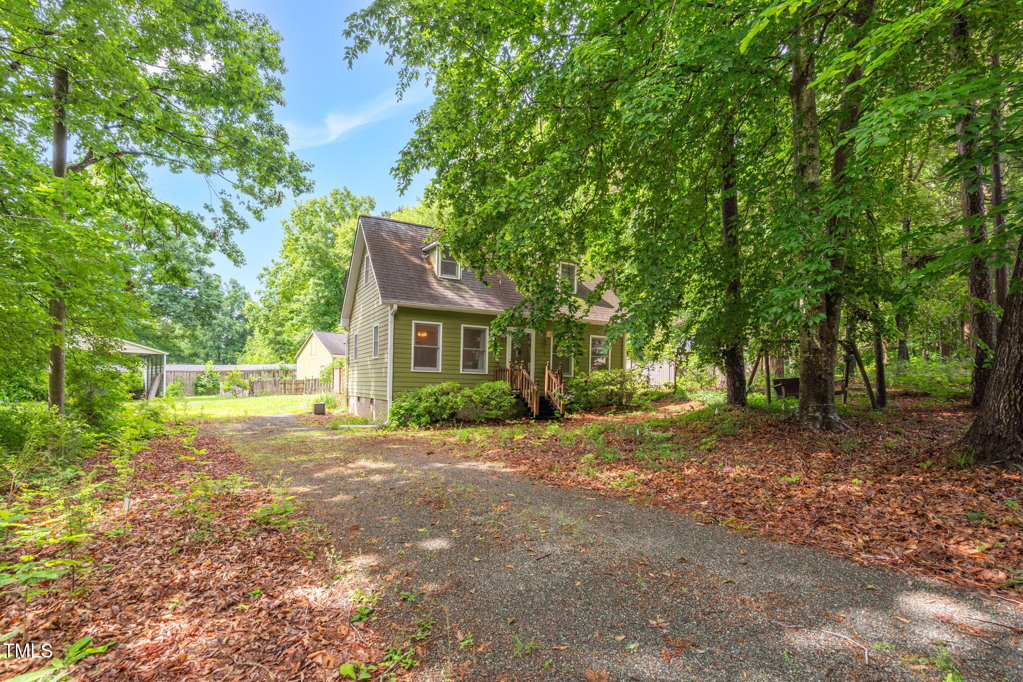 1869 Brevard Road Graham, NC 27253 - Photo 28 of 32 Mature greenery