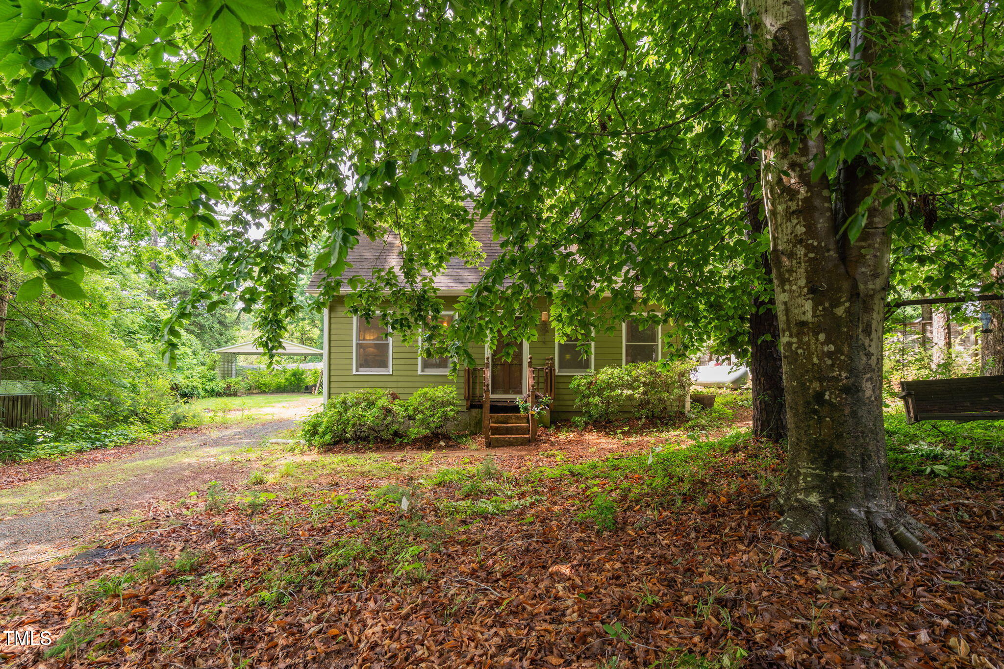 1869 Brevard Road Graham, NC 27253 - Photo 29 of 32 Mature greenery