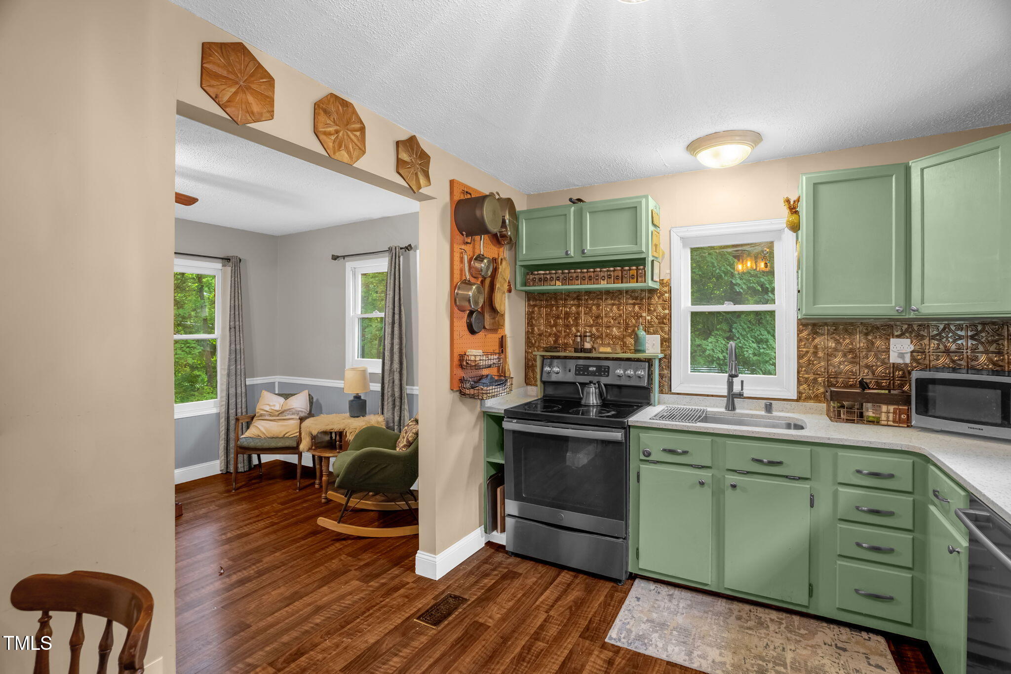 1869 Brevard Road Graham, NC 27253 - Photo 5 of 32 Kitchen next to living room