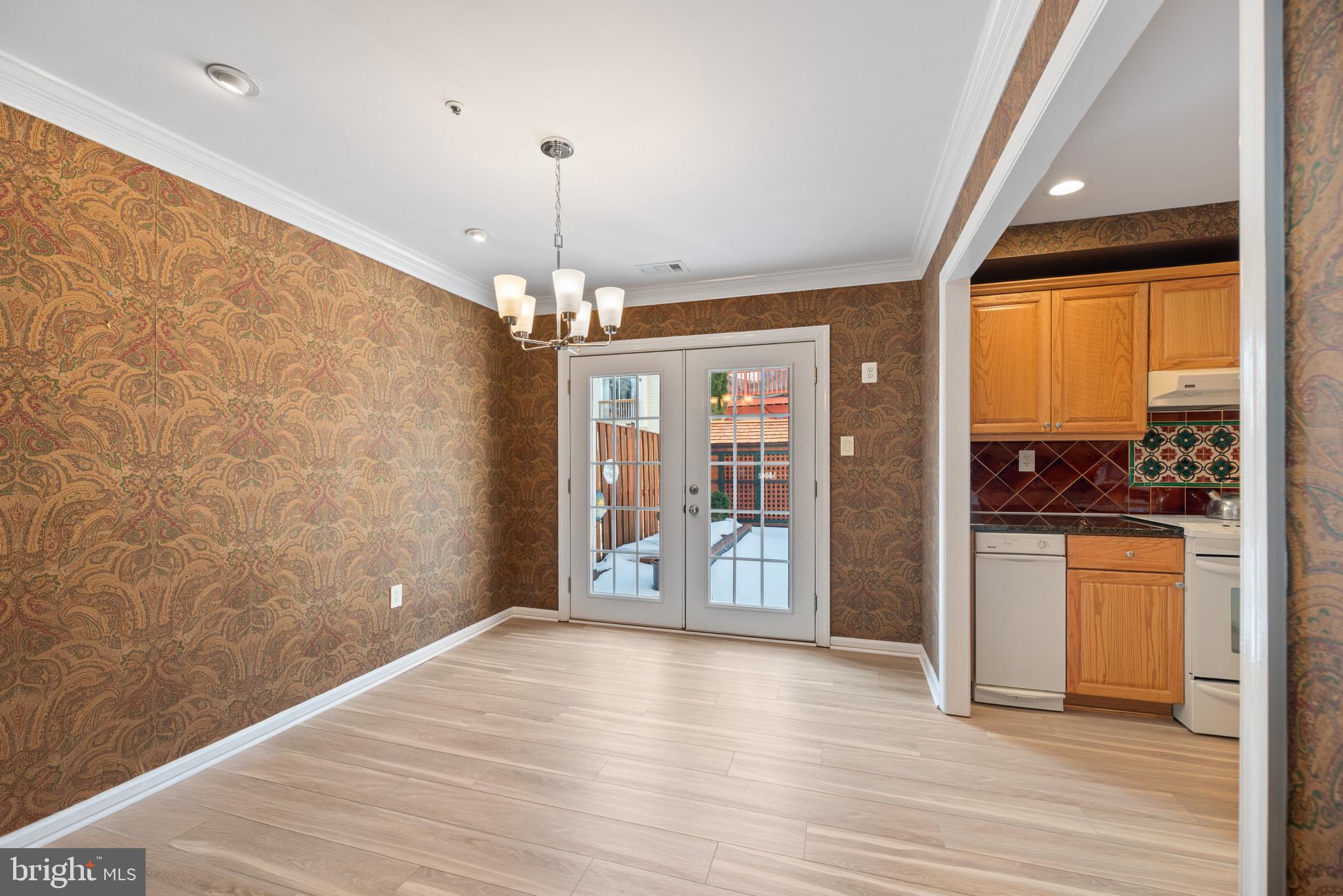 3404 Epic Gate Bowie, MD 20716 - Photo 8 of 47 Dining Room with Atrium Door to Back Yard