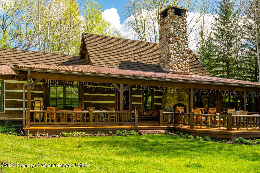 26 Altamira Ranch Road Basalt, CO 81621 - Photo 30 of 40 front view of a house with a yard