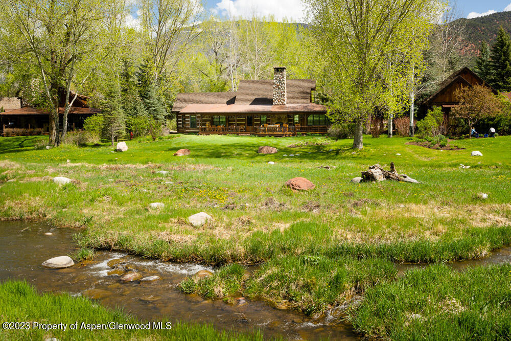26 Altamira Ranch Road Basalt, CO 81621 - Photo 38 of 40 a view of a yard with swimming pool