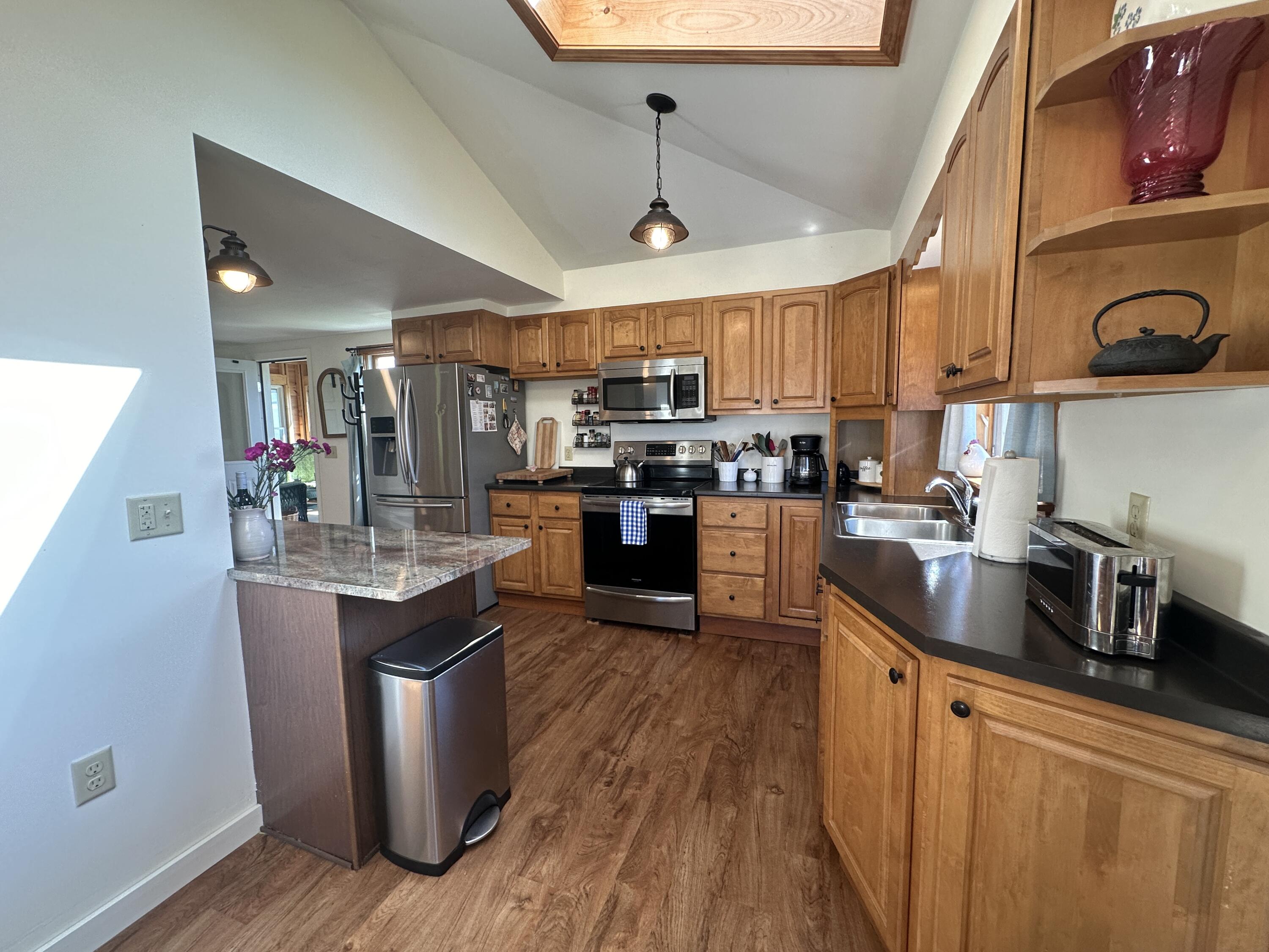 338 Johnson Cove Road Roque Bluffs, ME 04654 - Photo 11 of 49 Kitchen from Dining