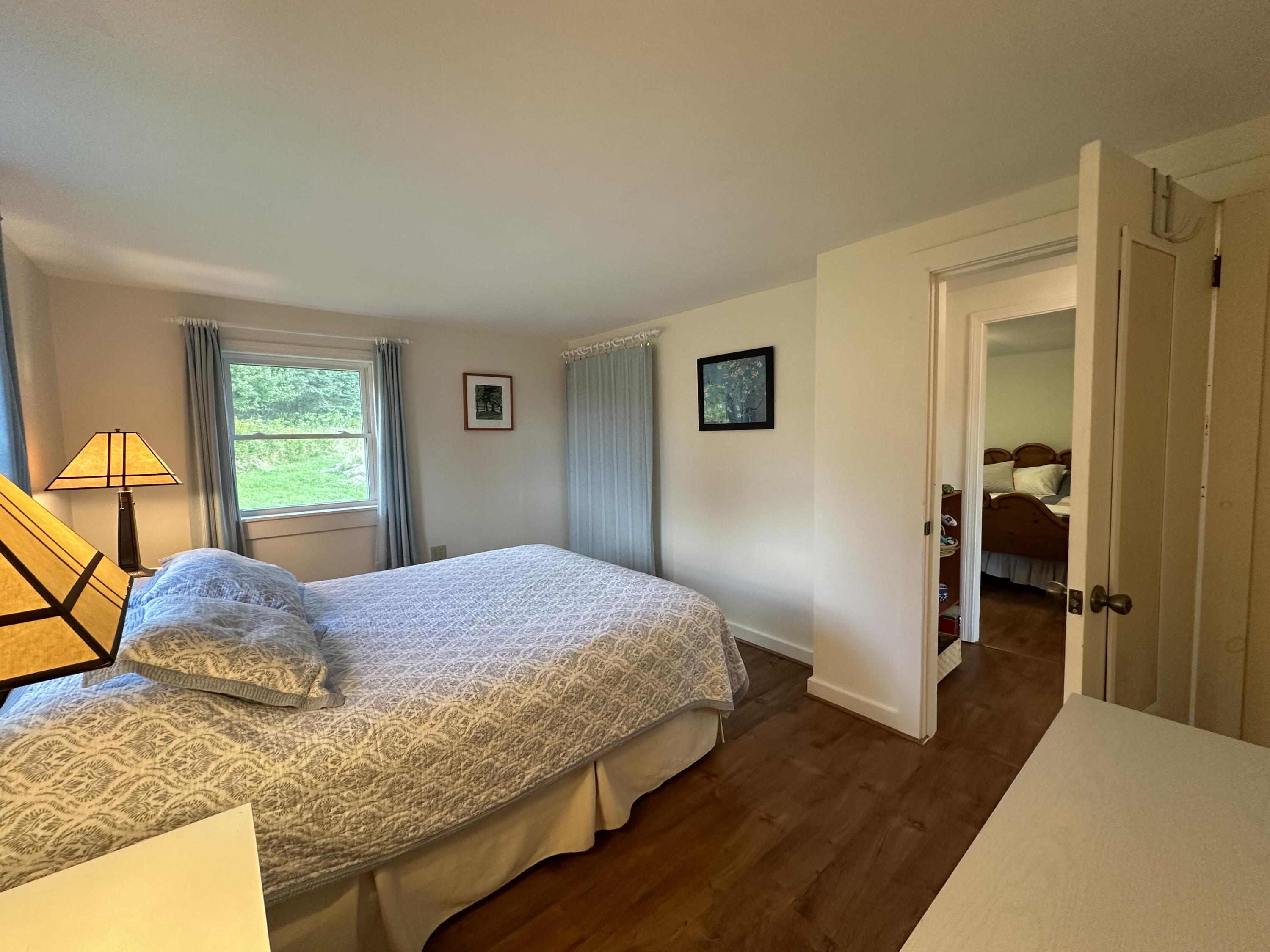 338 Johnson Cove Road Roque Bluffs, ME 04654 - Photo 28 of 49 1st Floor Bedroom 2 with Closet View