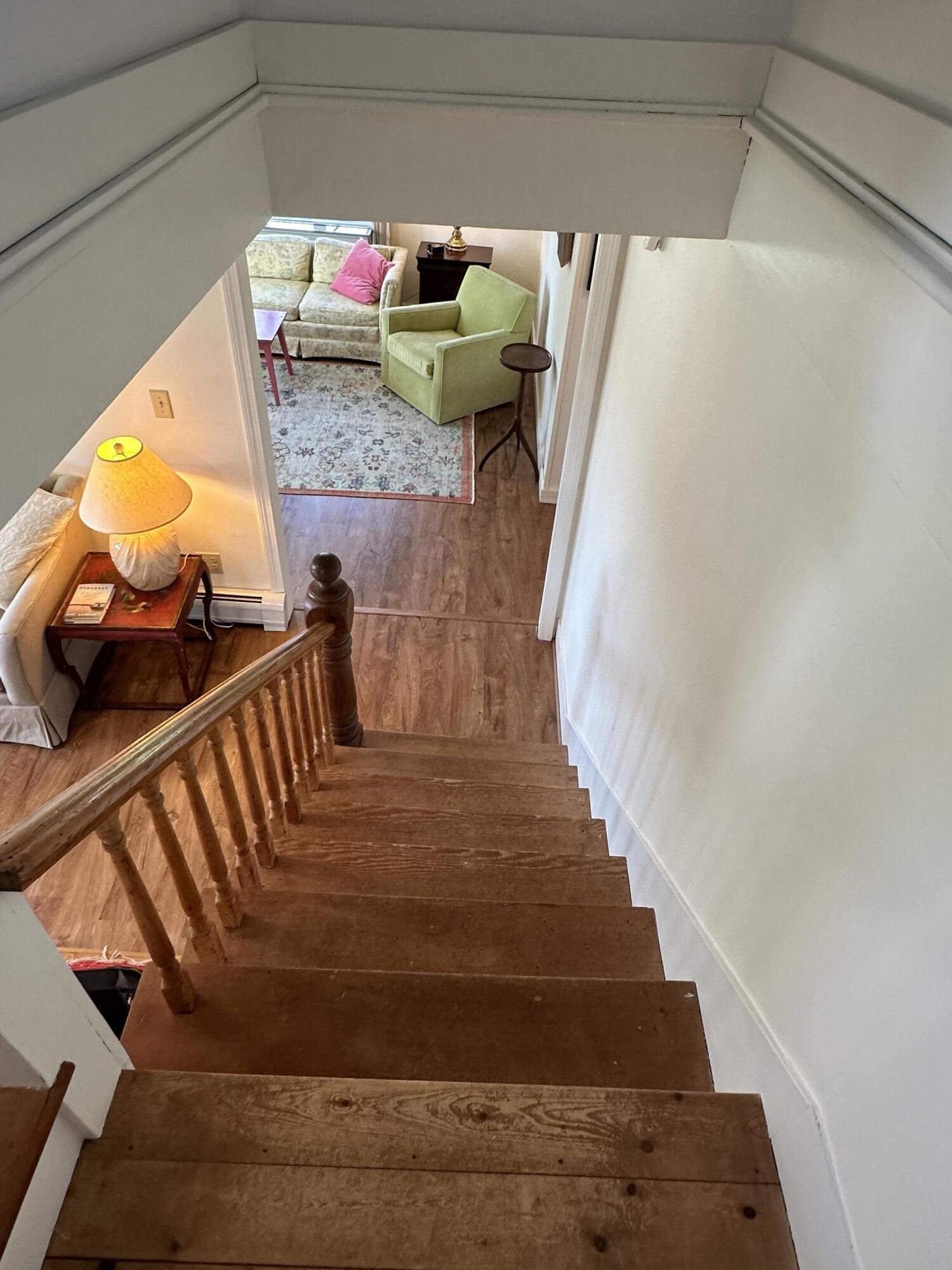 338 Johnson Cove Road Roque Bluffs, ME 04654 - Photo 30 of 49 View from Landing to 1st Floor