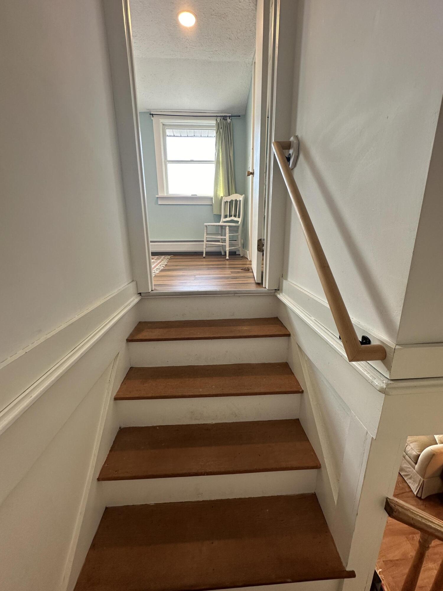 338 Johnson Cove Road Roque Bluffs, ME 04654 - Photo 31 of 49 View from Landing to 2nd Floor