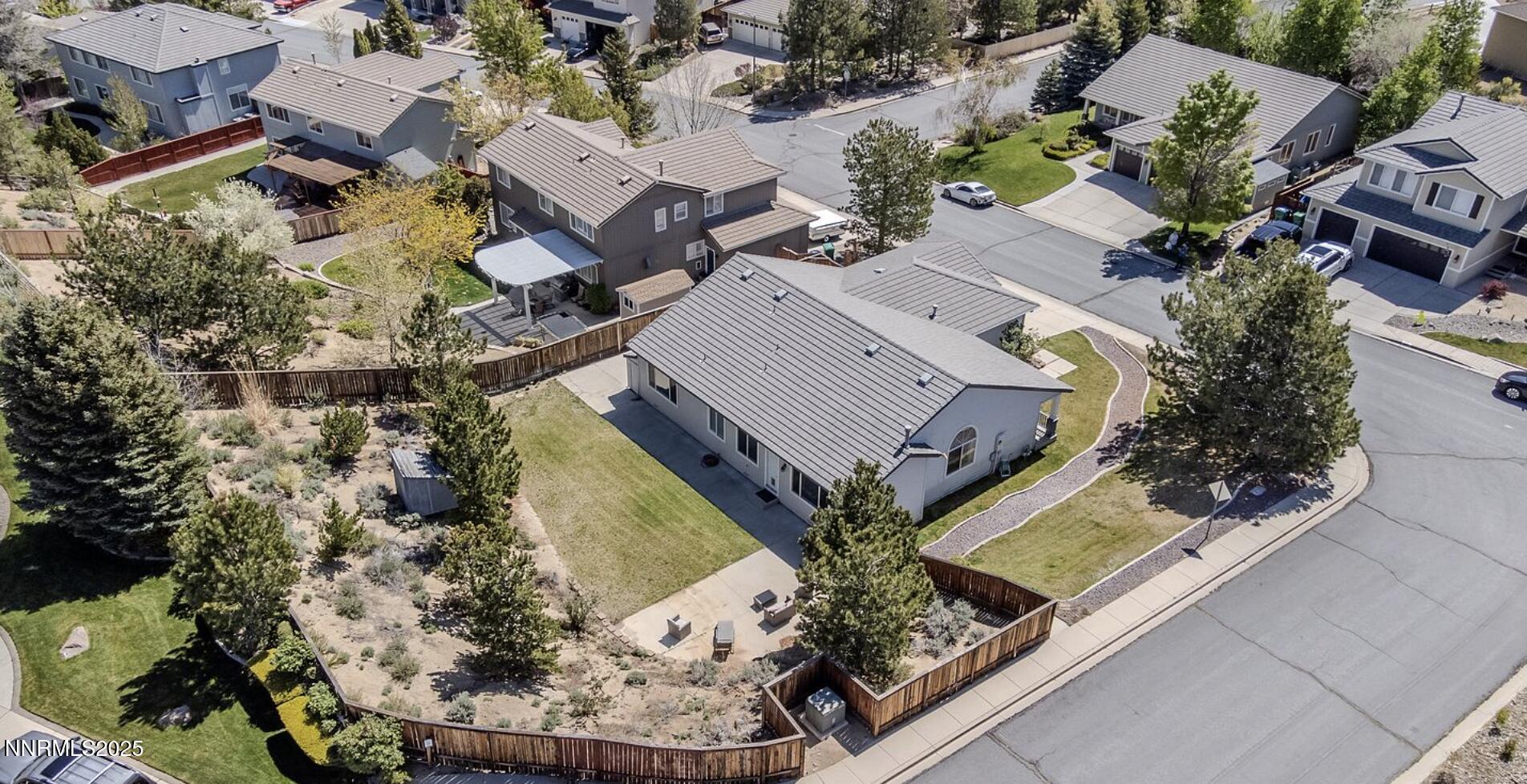 4080 Twin Falls Drive Reno, NV 89511 - Photo 16 of 16 an aerial view of a house with a yard