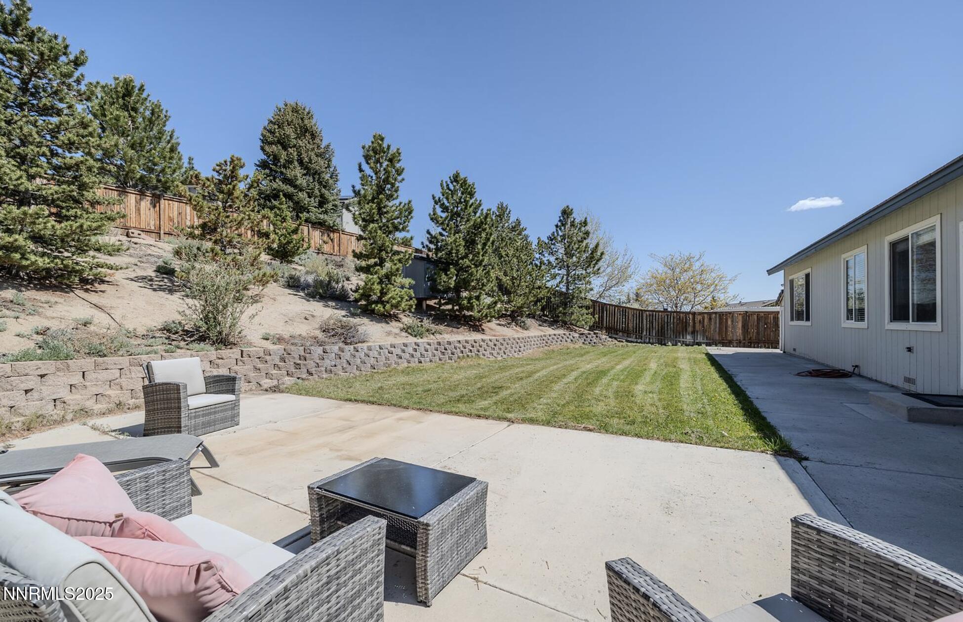 4080 Twin Falls Drive Reno, NV 89511 - Photo 10 of 16 a view of backyard with seating space