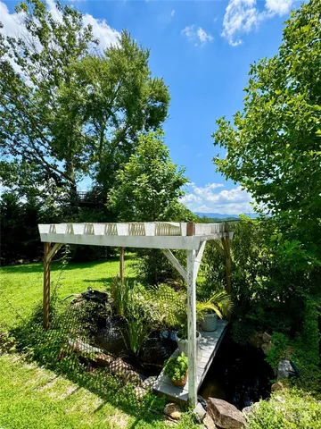 a house with a small yard