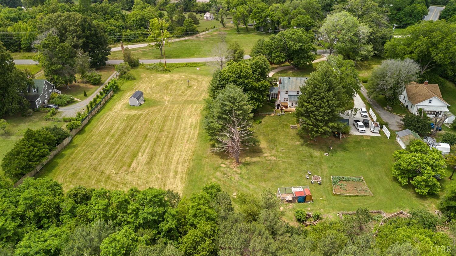 65 Phoenix Road Arrington, VA 22922 - Photo 33 of 58 an aerial view of residential houses with outdoor space and trees all around