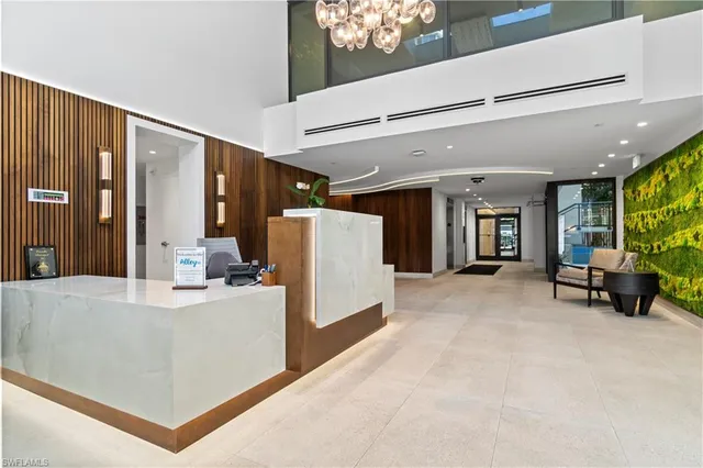 a view of a city with tall buildings