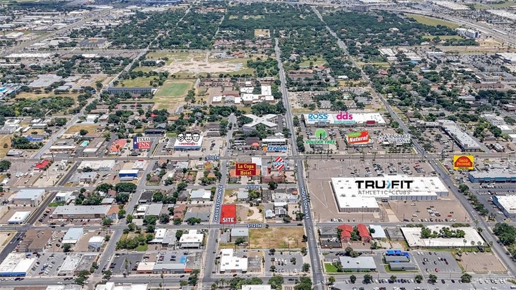 701 South 12th Street McAllen, TX 78501 - Photo 4 of 5 an aerial view of city