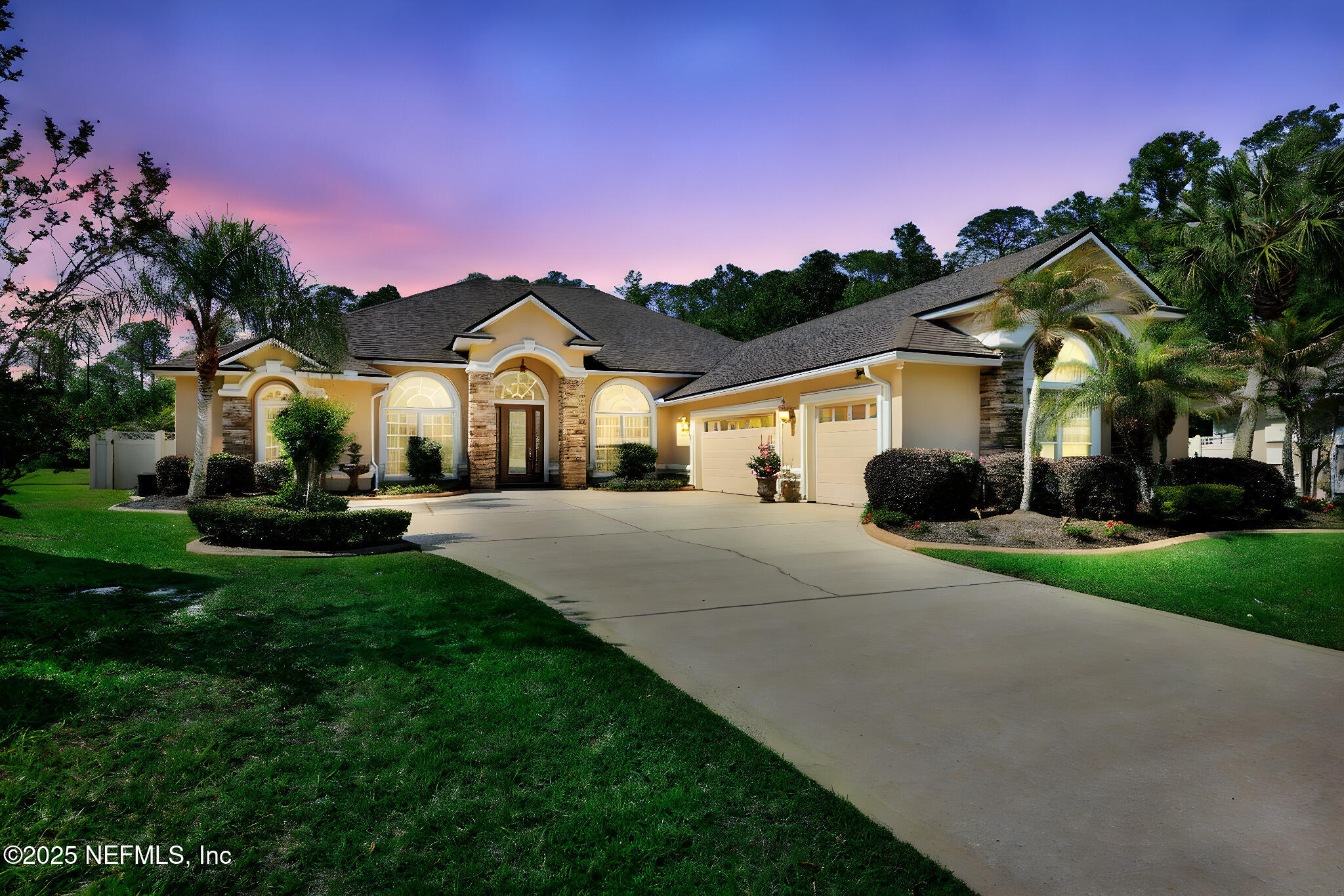 2049 River's Own Road St. Augustine, FL 32092 - Photo 1 of 63 a front view of a house with a yard