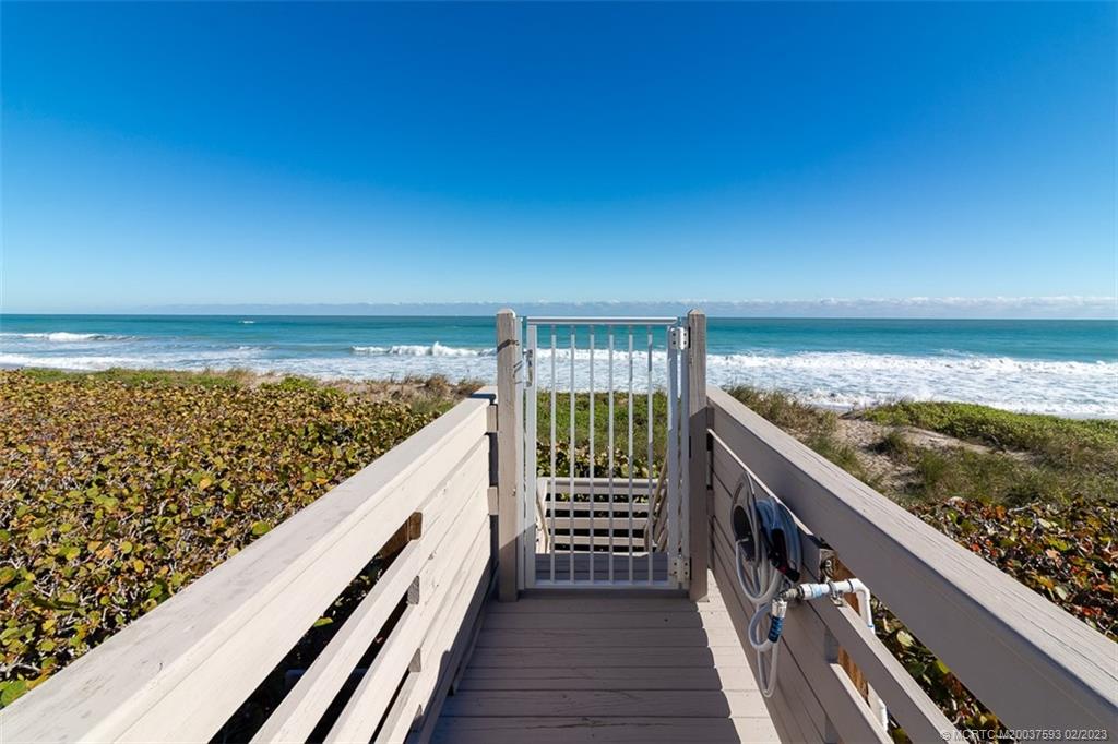 1701 Northeast Ocean Boulevard, Unit 103 Stuart, FL 34996 - Photo 7 of 46 a view of balcony with ocean view