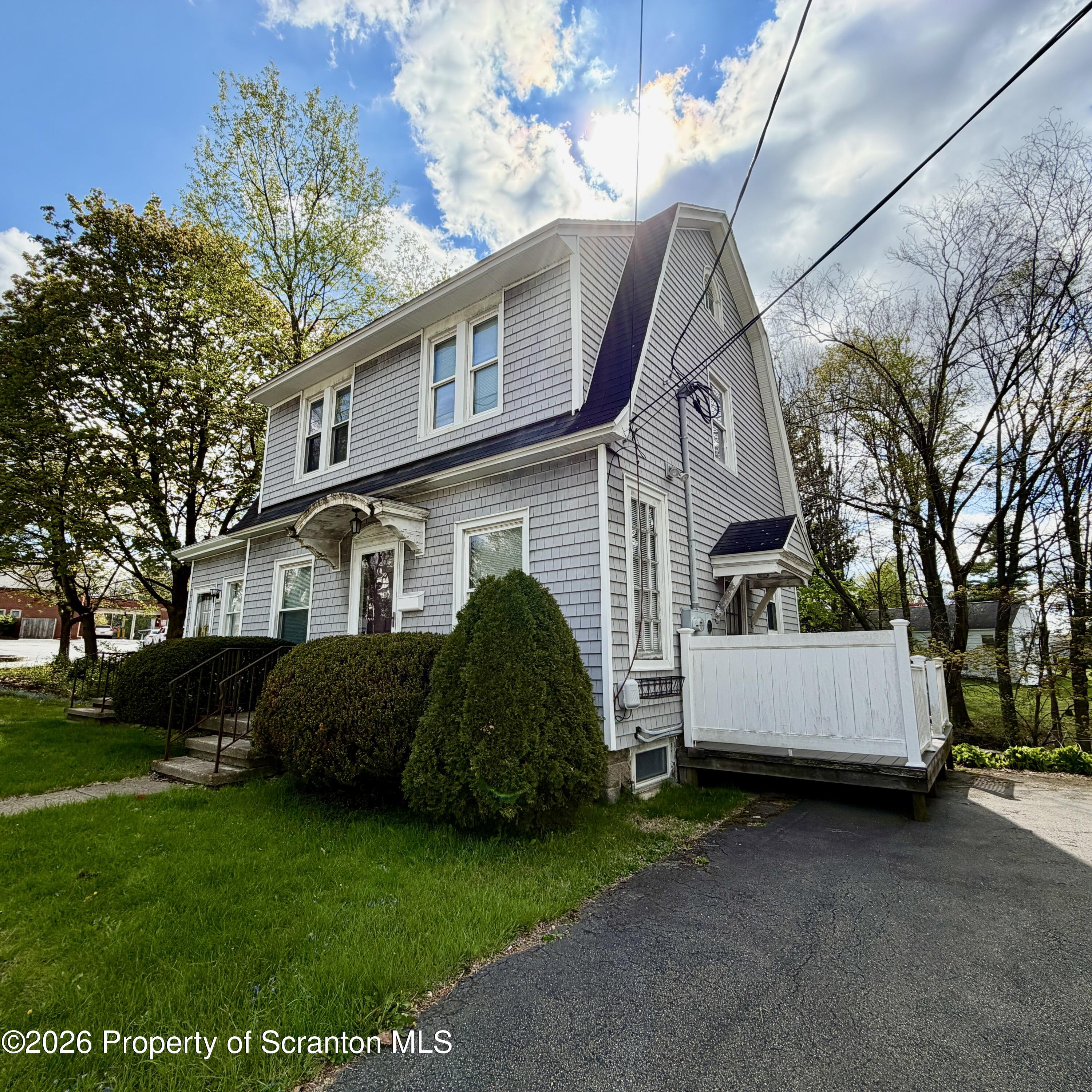280 East Grove Street Clarks Green, PA 18411 - Photo 5 of 21 Side deck