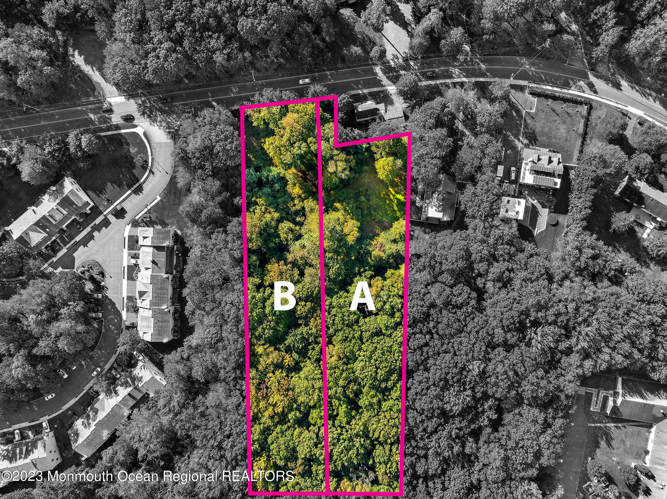 292 Middle Road, Unit LOT B Holmdel, NJ 07733 - Photo 3 of 5 292-Middle-Road-AB-Outlines-2