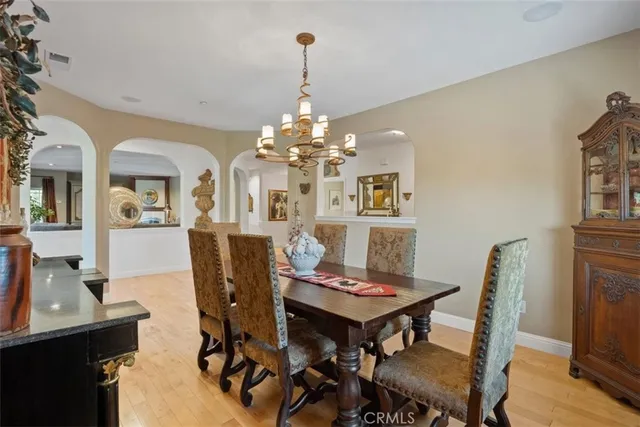 a living room with furniture and windows