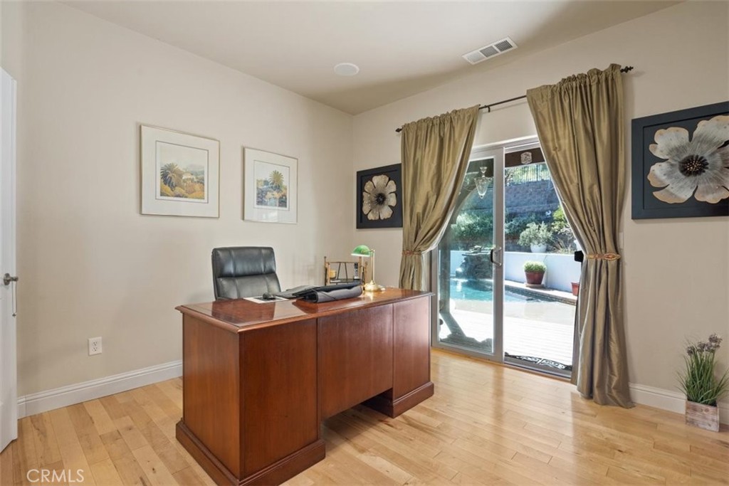 3217 Shallow Springs Terrace Chico, CA 95928 - Photo 31 of 55 a view of a workspace with furniture and a workspace