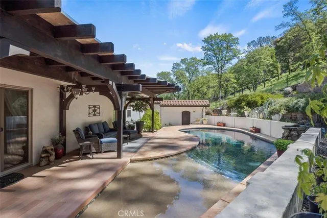 a pathway of a house with a yard