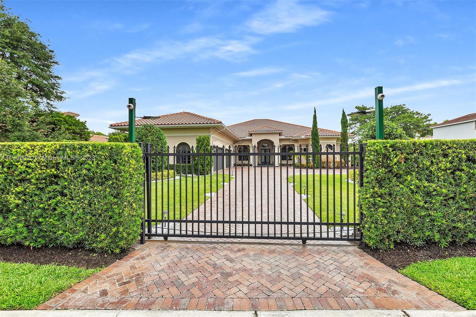 731 Ranch Road Weston, FL 33326 - Photo 51 of 53 a view of a wrought iron fences in front of house