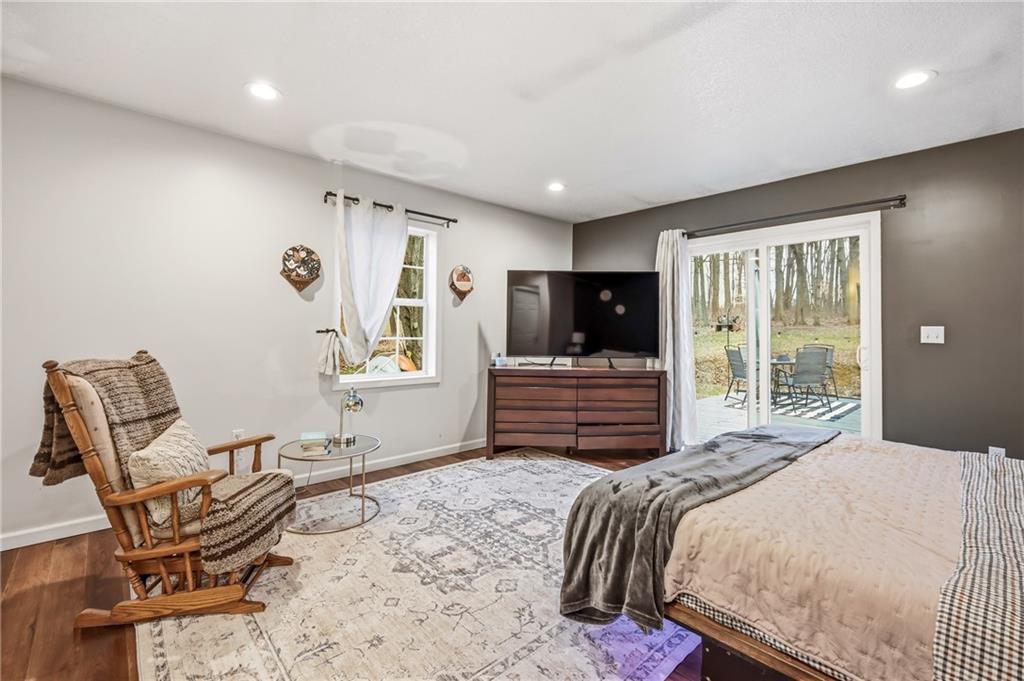 112 Willadell Road Transfer, PA 16154 - Photo 20 of 43 a bedroom with a bed chairs and window