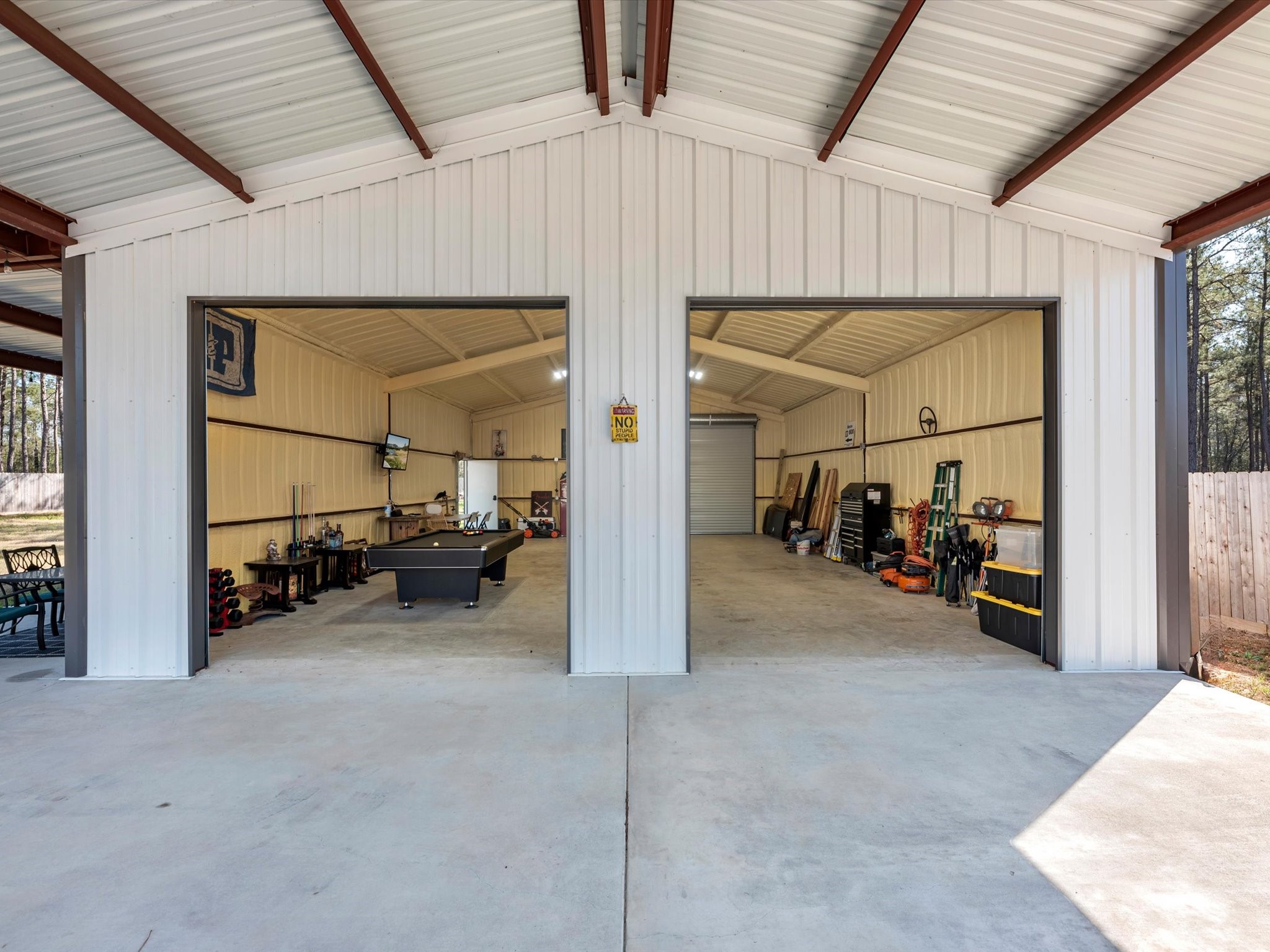 9746 Guadalupe Street Conroe, TX 77303 - Photo 32 of 42 Dual bay access & closed foam spray insulation