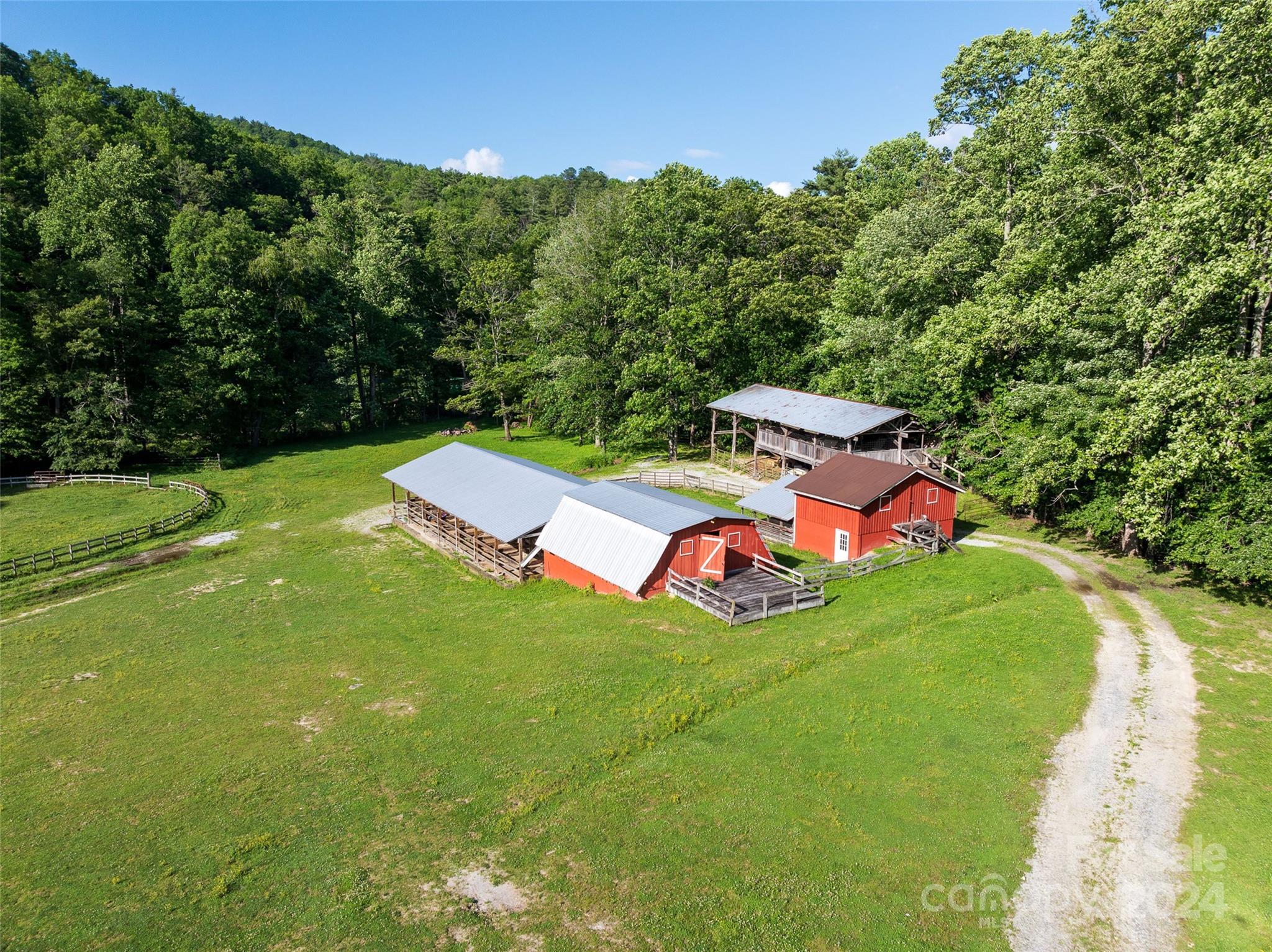 500 Winding Gap Road Lake Toxaway, NC 28747 - Photo 9 of 14 an aerial view of a house